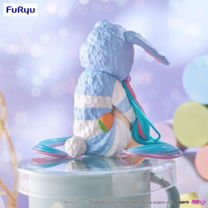 Miku Hatsune (Rabbit Ear Hood Pajama Blue Color Ver.) | Vocaloid | Noodle Stopper Figure